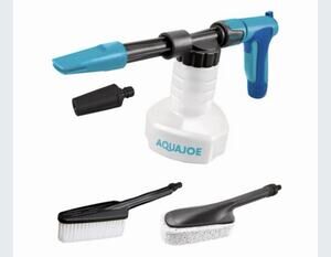 Aqua Joe | Car Was Foam Canon Set Garden Hose Compatible
